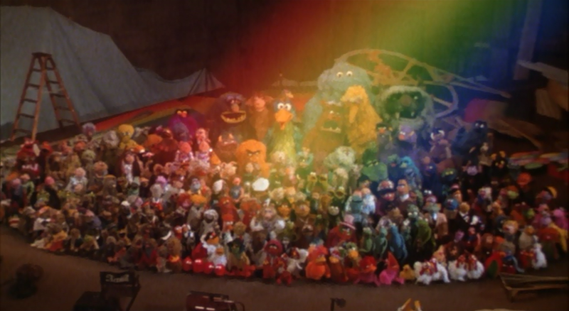 Illustration for article titled MUPPETWATCH: Whoever did the captions for this Muppets short is a brilliant, lonely savant.
